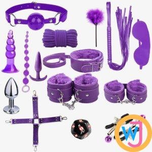 BDSM Restraints Adult Toys For 15 Pcs Couples Bondage Kit
