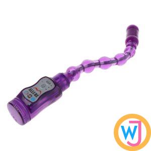 Anal Beads Plug Vibrator - 12 Mode Long Anal Beads Plug Vibrator Prostate Massager 2 Anal Beads Plug Vibrator - 12 mode long anal beads plug vibrator prostate massager