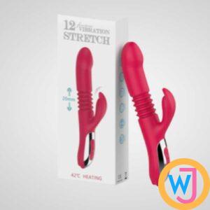 Thursting Rabbit Vibrator - 12 Vibrating Automatic Up Down Thursting Rabbit Vibrator -Red 2 Thursting Rabbit Vibrator - 12 vibrating automatic up down thursting rabbit vibrator red