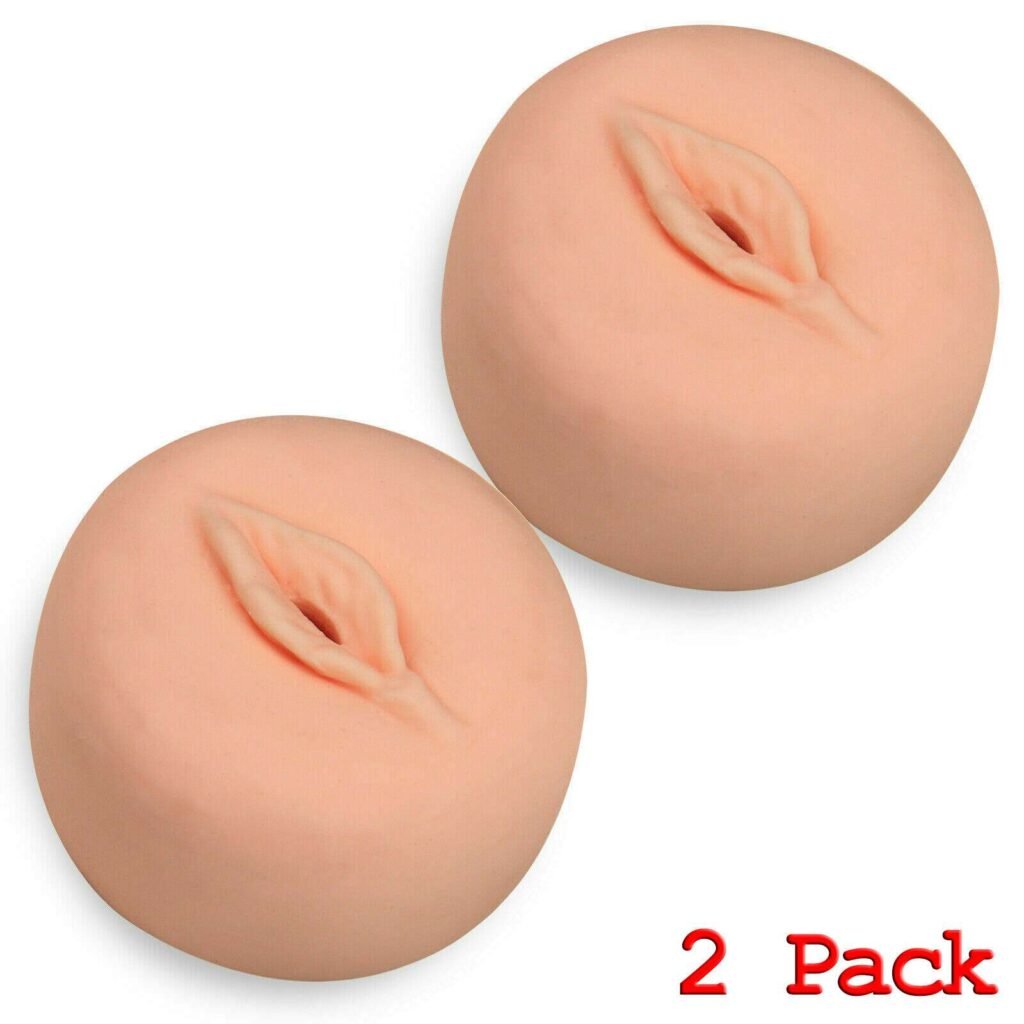 2Pieces Pussy Sleeve Cap For Penis Enlargement Pump