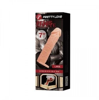 Pretty Love Penis Sleeve - 7″ Pretty Love Penis Sleeve Large in Flesh 1 7″ Pretty Love Penis Sleeve Large in Flesh