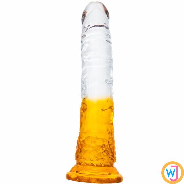 8 Inch G-spot Dildo with Strong Suction Cup for Hands-Free Play Jelly Dildos India