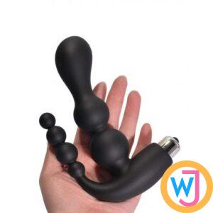 Beaded Vibrator Anal Butt Plug - Anal Vagina Black Double Thrust Beaded Vibrator Anal Butt Plug 2 Beaded Vibrator Anal Butt Plug - anal vagina black double thrust beaded vibrator anal butt plug