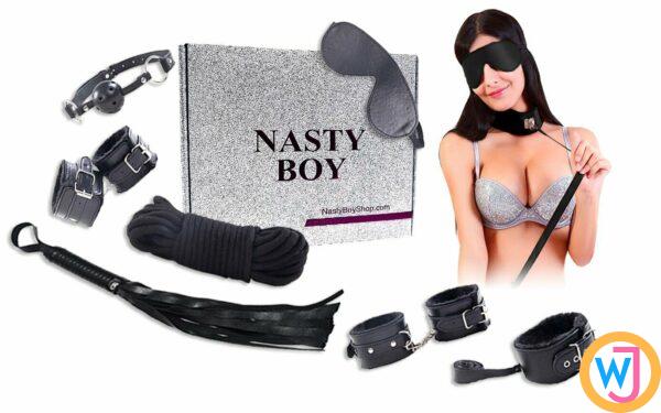 BDSM Sex Toys 7 Pieces Kit-Black