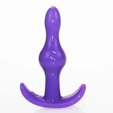 One Beaded Anal Butt Plug - Beginner's Mini Anchor One Beaded Anal Butt Plug For Couples Purple 2 Beginner's Mini Anchor One Beaded Anal Butt Plug For Couples Purple