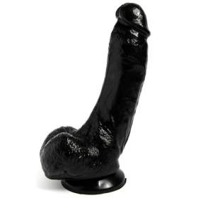 Black Penis Dildo With Suction Cup | No Vibration