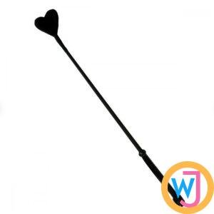 Heart Tip Luxury BDSM Spank Paddle - Black Stick with Black Heart Tip Luxury BDSM Spank Paddle 2 Black Stick with Black Heart Tip Luxury BDSM Spank Paddle