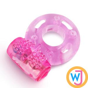 Dick Ring Silicone Butterfly Vibration