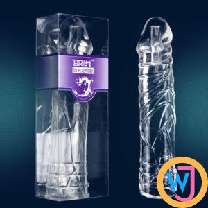 Crystal Soft Penis Extender Enlarger Sleeve