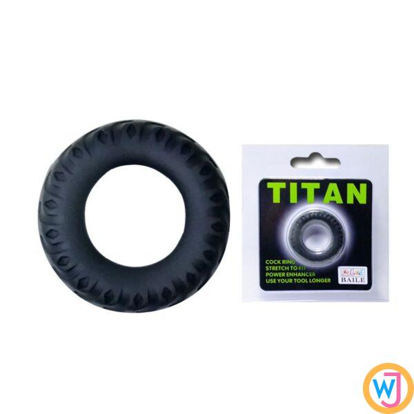 Titan Cock Ring Delay and Erection Silicone Powerful