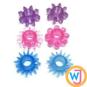 Sex Delay Cock Ring Crystal Color