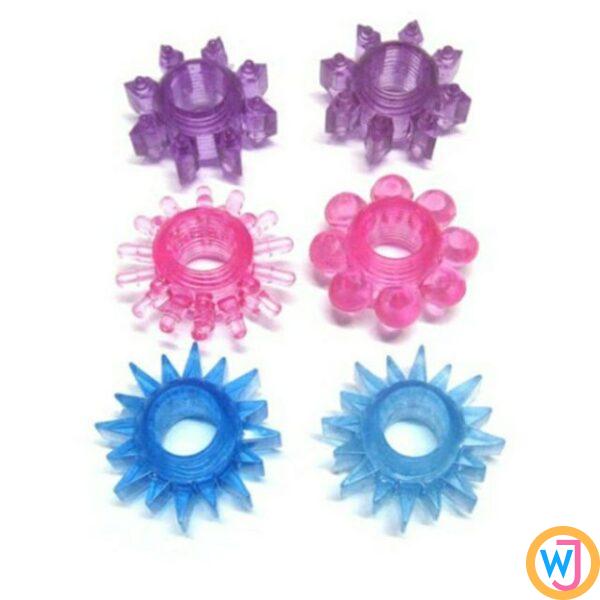Sex Delay Cock Ring Crystal Color