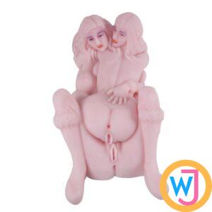 Dual Girl Big Size Sexy Love Doll For Men