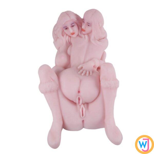 Dual Girl Big Size Sexy Love Doll For Men