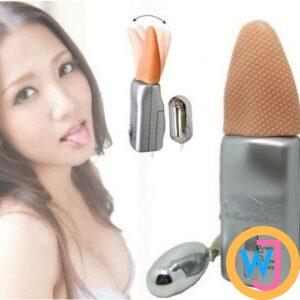 Electric Licking Tongue Vibrator With Mini Bullet Egg Vibrator