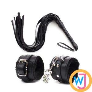 Leather Whip Flogger Plush Sex - Female Sex Games Leather Whip Flogger Plush Sex Handcuffs Bondage-Black 3 Female Sex Games Leather Whip Flogger Plush Sex Handcuffs Bondage-Black