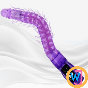 Flexible Anal Vibrator Fiery Dragon Tentacle Bendable G-spot For Women