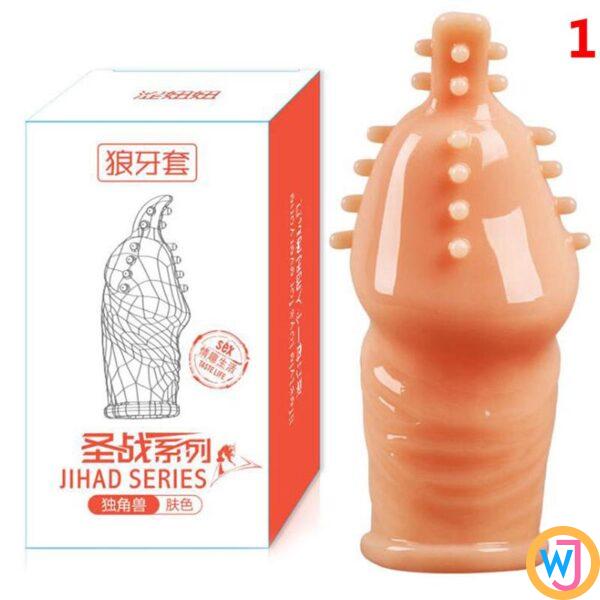 Glans Semen Lock Condom Delay Ejaculation Sleeve