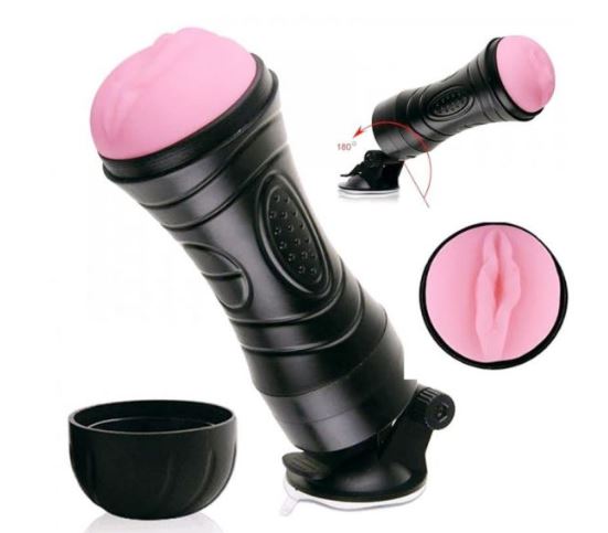 Pussy Masturbator - Hands Free Realistic Pussy Masturbator With Wall Suction 2 Hands Free Realistic Pussy Masturbator With Wall Suction
