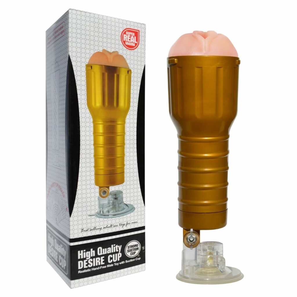 Male Masturbator - High grade Silicone Aircraft Cup Golden Male Masturbator Soft Realistic Pussy Suction Cup 2 High grade Silicone Male Aircraft Cup Golden Male Masturbators Soft Realistic Pussy Suction Cup