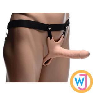 High Quality Super Soft Strap On Dildo For Men Flesh