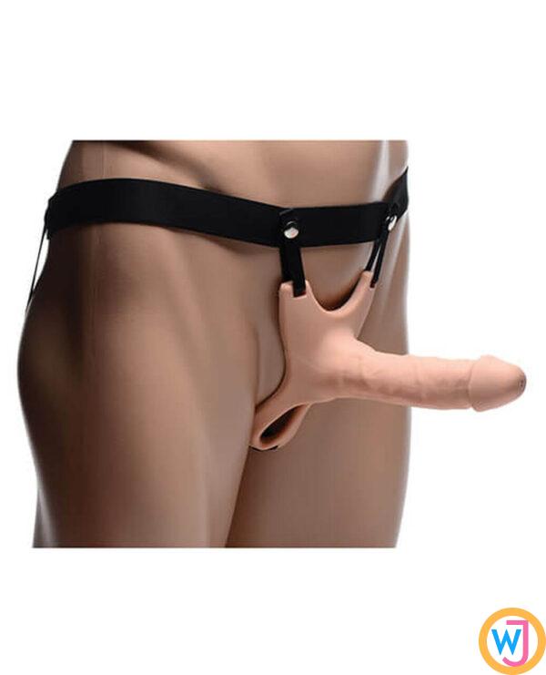 High Quality Super Soft Strap On Dildo For Men Flesh