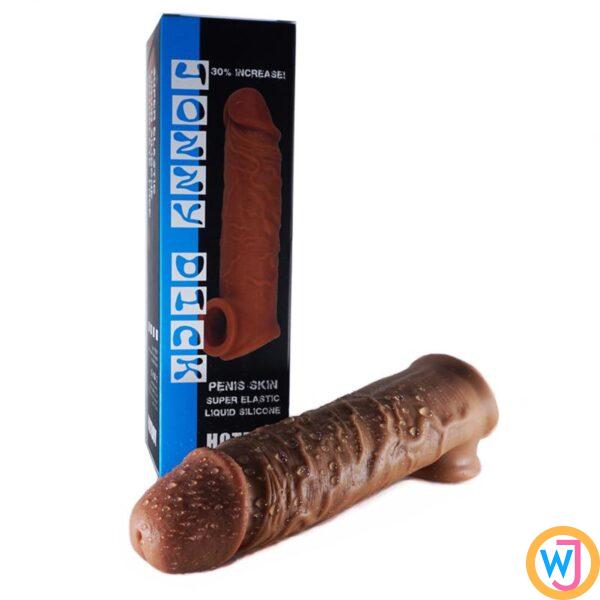 Realistic Choco Dick Extender Sleeve