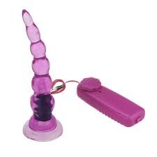 Butt Plug Remote Controlled Vibrator - Jelly Anal Butt Plug Remote Controlled Vibrator For Girls |Purple 3 Jelly Anal Butt Plug Remote Controlled Vibrator For Girls |Purple
