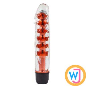 Jelly Dildo Vibrator Red