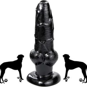 Large Wolf Knotted Realisitc Dog Animal Penis Dildo