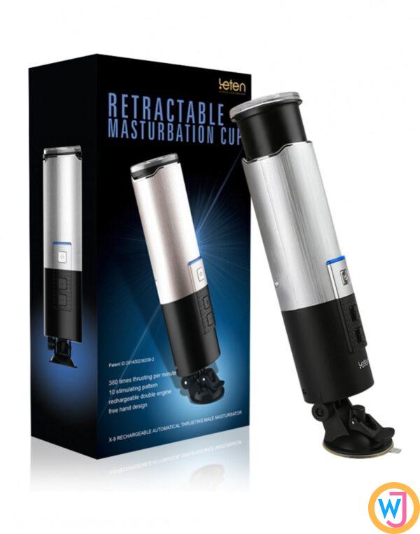 LETEN Retractable Male Masturbator Automatic Sex Machine
