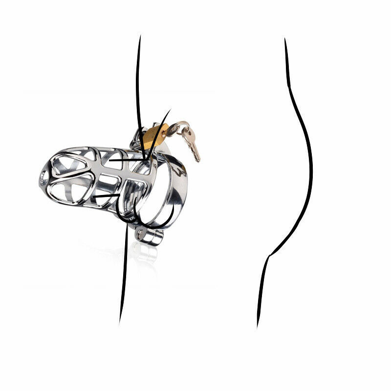 Male Chastity Cage - Lightweight Male Chastity Cage Lockable King Kobra 2 Lightweight Male Chastity Cage Lockable King Kobra