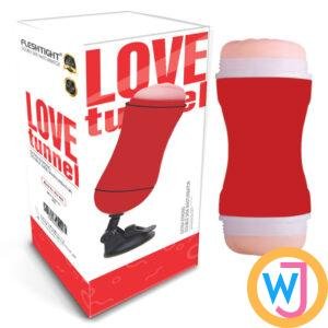 Love Tunnel Double Side Male Masturbator Mouth And Pussy With Strong Suction Cup