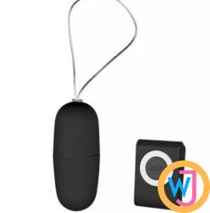 Mini Egg Wireless Vibrator For Women-Black