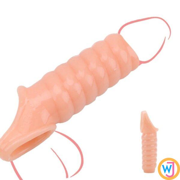 Open Head Penis Extender Sleeve For Men