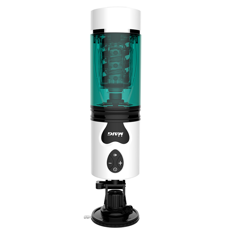 Automatic Masturbator - Powerful Sucking Automatic Masturbator Multi Speed Vibration Rotate Telescopic | Green 2 Powerful Sucking Automatic Masturbator Multi Speed Vibration Rotate Telescopic | Green