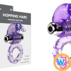 Rabbit Vibrating Cock Ring Strong for Him and Her with Removable Bullet