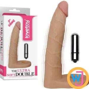 Realistic Beaded Dildo double penetration
