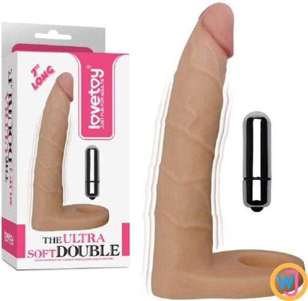 Realistic Beaded Dildo double penetration