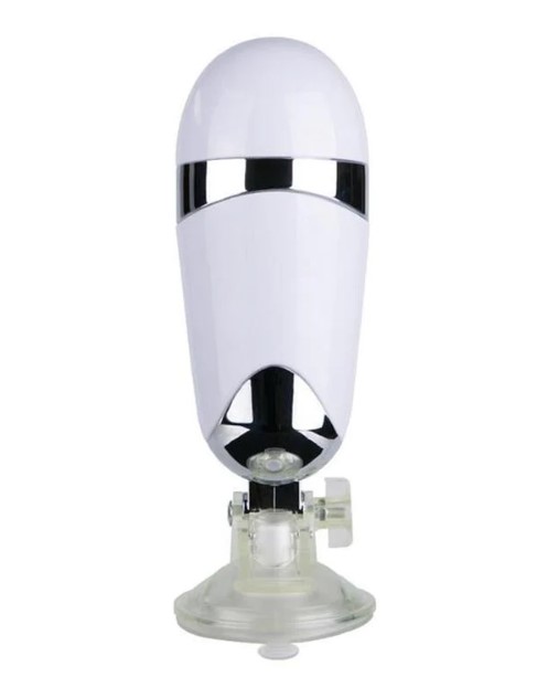 Hands-free Masturbator - Realistic Skin Touch Hands-free Masturbator With Vibration 2 Realistic Skin Touch Hands-free Masturbator With Vibration