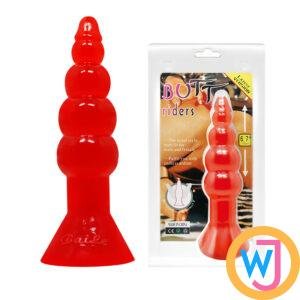 RED BIG Anal Butt Plug Beads for G Spot Adult Toys