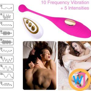 Remote Control Vibrating Egg Strong Shock Jumpers G-spot Stimulator for Women