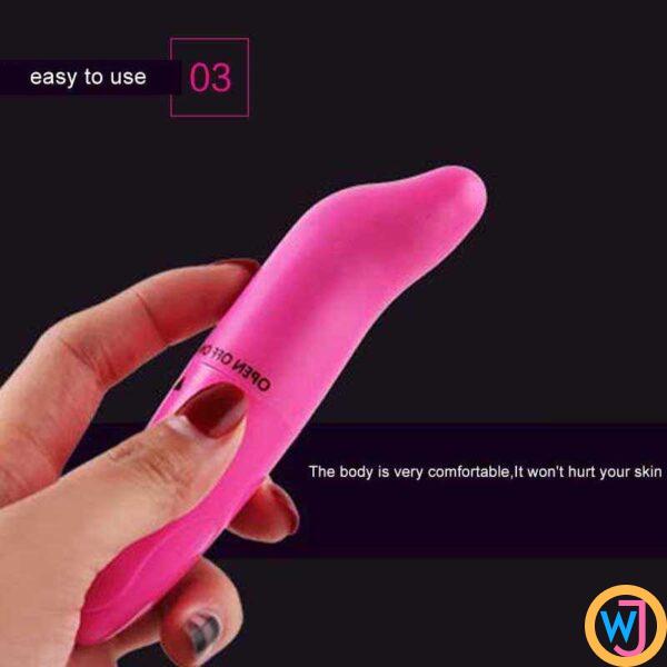 Rose Red Mini Dolphin Vibrator For Woman G Spot Stimulator