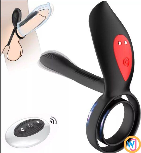 Sex Love Penis Vibrating Ring Remote Controled