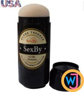 Sexby Beer Mug Masturbate Pussy Vibration (Black)