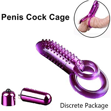 Penis Ring - Silicone Flexible Vibrator Penis Ring Clit Stimulator Double Ring Delay Ejaculation Male Cock Ring 2 Silicone Flexible Vibrator Penis Ring Clit Stimulator Double Ring Delay Ejaculation Male Cock Ring