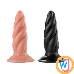 Sprial Large Anal Flesh Butt Plug High Quality