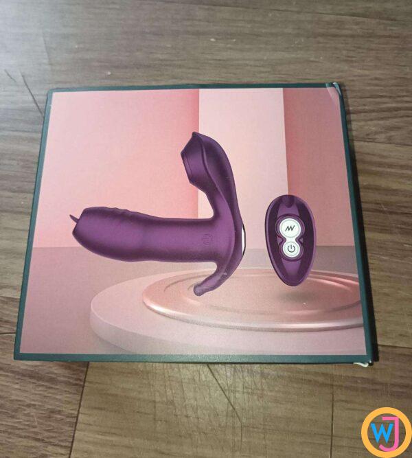Vaginal Clitoris Stimulator Wearable Oral Suction Sex Toy For Female