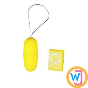 Wireless Egg Remote Vibrator For Women-Yellow